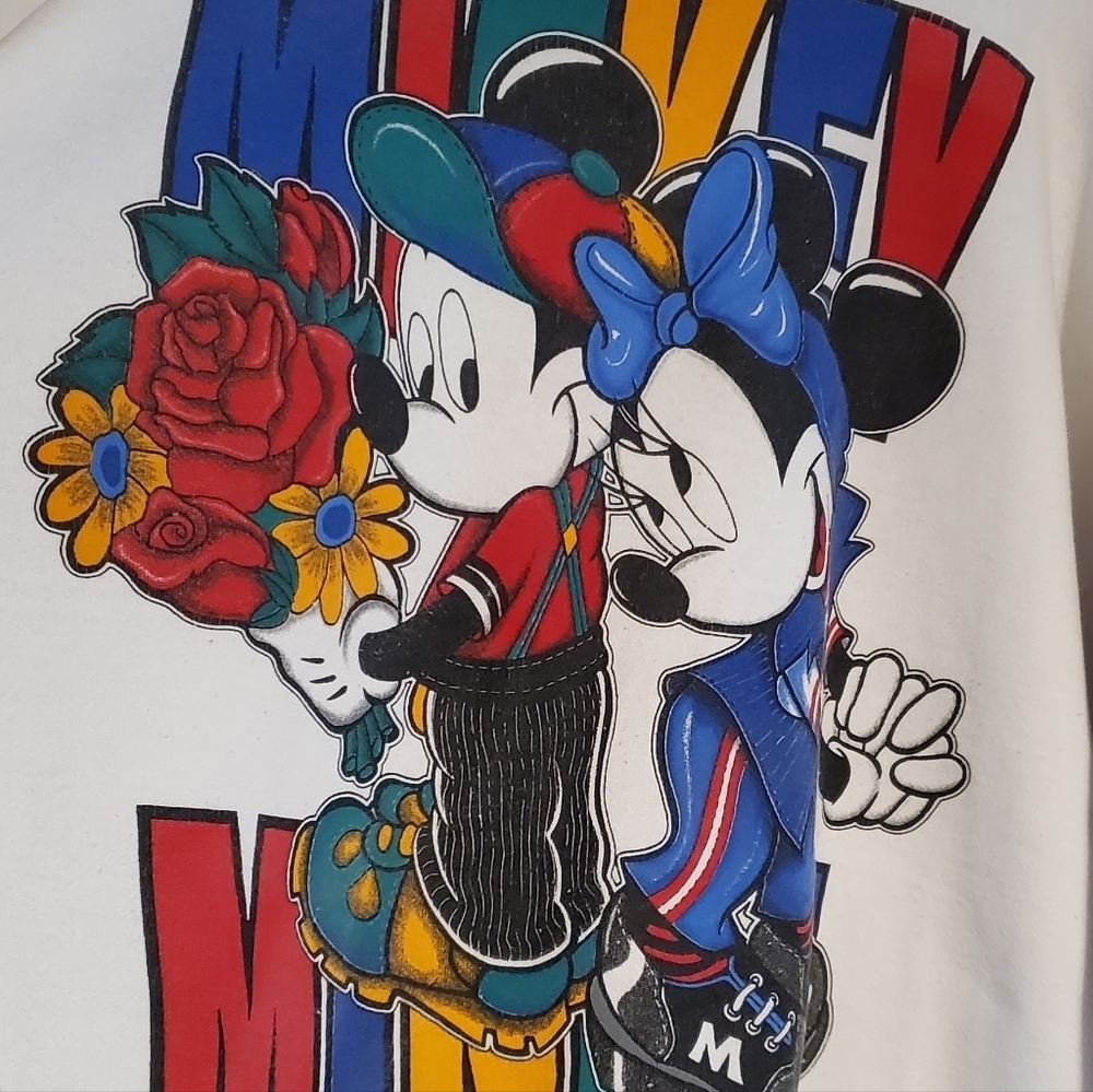 Vintage Mickey & Mini sweatshirt 2XL - Picture 2 of 6